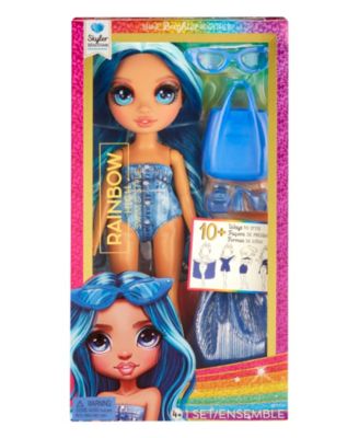 Rainbow High Swim and Style  Fashion Doll- Skyler
