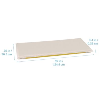 RestZone Rest Mat Sheet, White, 10-Pack