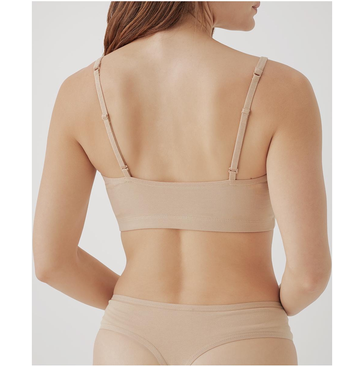 Pact Plus Size Everyday Strappy Scoop Bralette