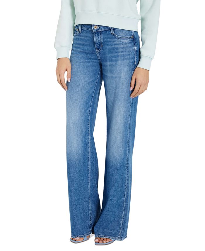 Guess Girls Palazzo Jeans in Blue main image 0