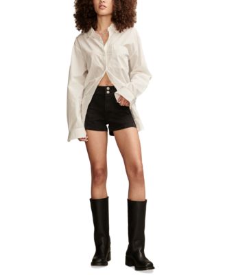 Lucky Brand - Women's High Rise Seamed Denim Shorts