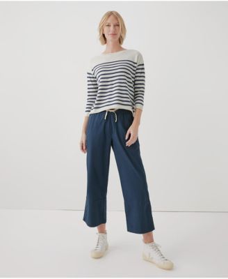 Women's Organic Cotton Daily Twill Crop Pant