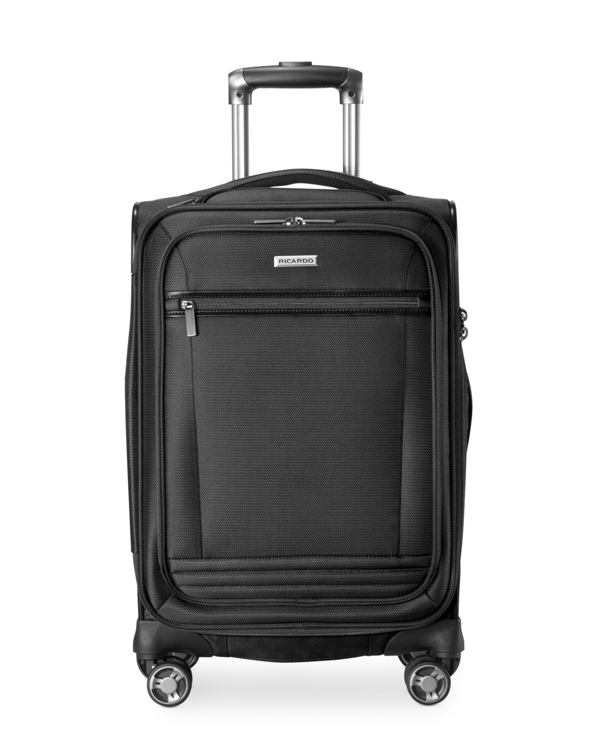 Ricardo Avalon Softside 20" Carry-on Spinner Suitcase In Black