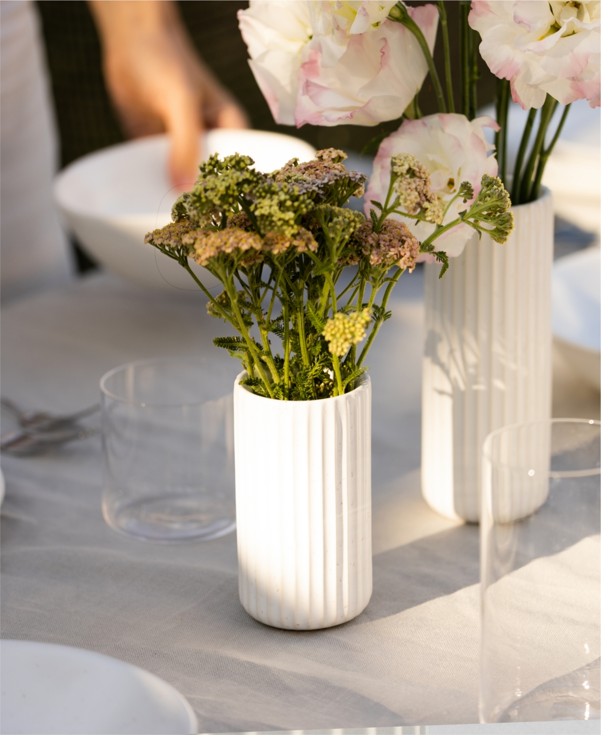 Shop Fable Short Bud Vase In White