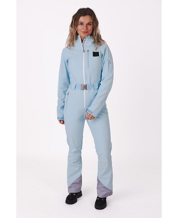 Ice Blue Chic Ski Suit