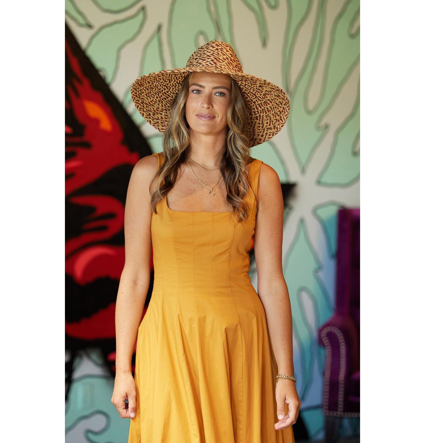 Женский головной убор Peter Grimm Inca Packable Raffia Sun Hat — фото 2
