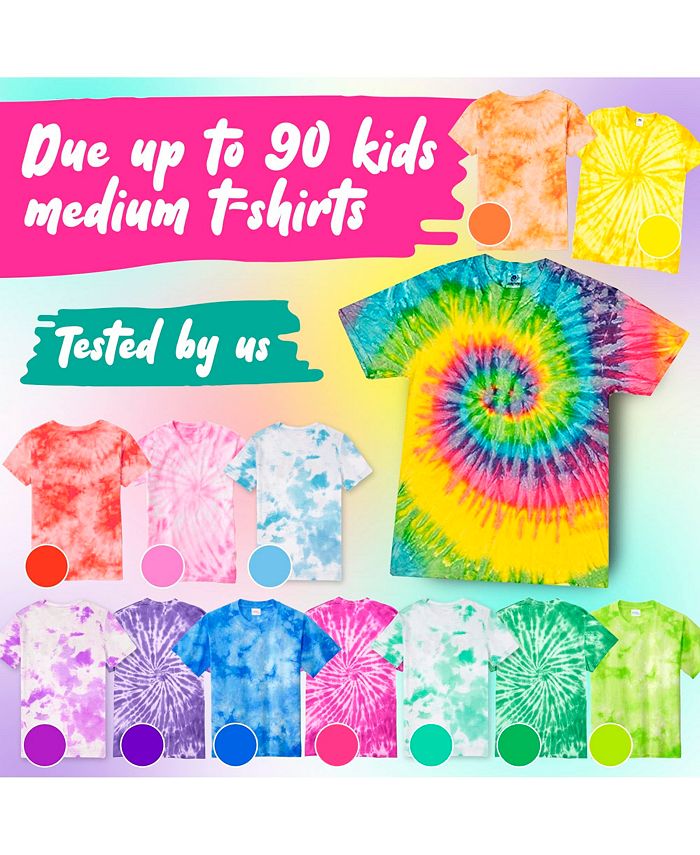 Doodle Hog Tie Dye Kit for Kids & Adults 36 Large Tye Dye Bottles