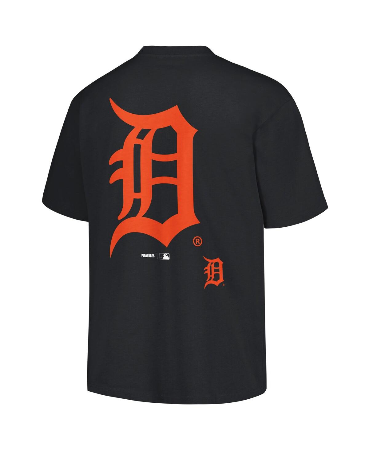 Men's PleasuresDetroit Tigers Ballpark T-shirt - Black