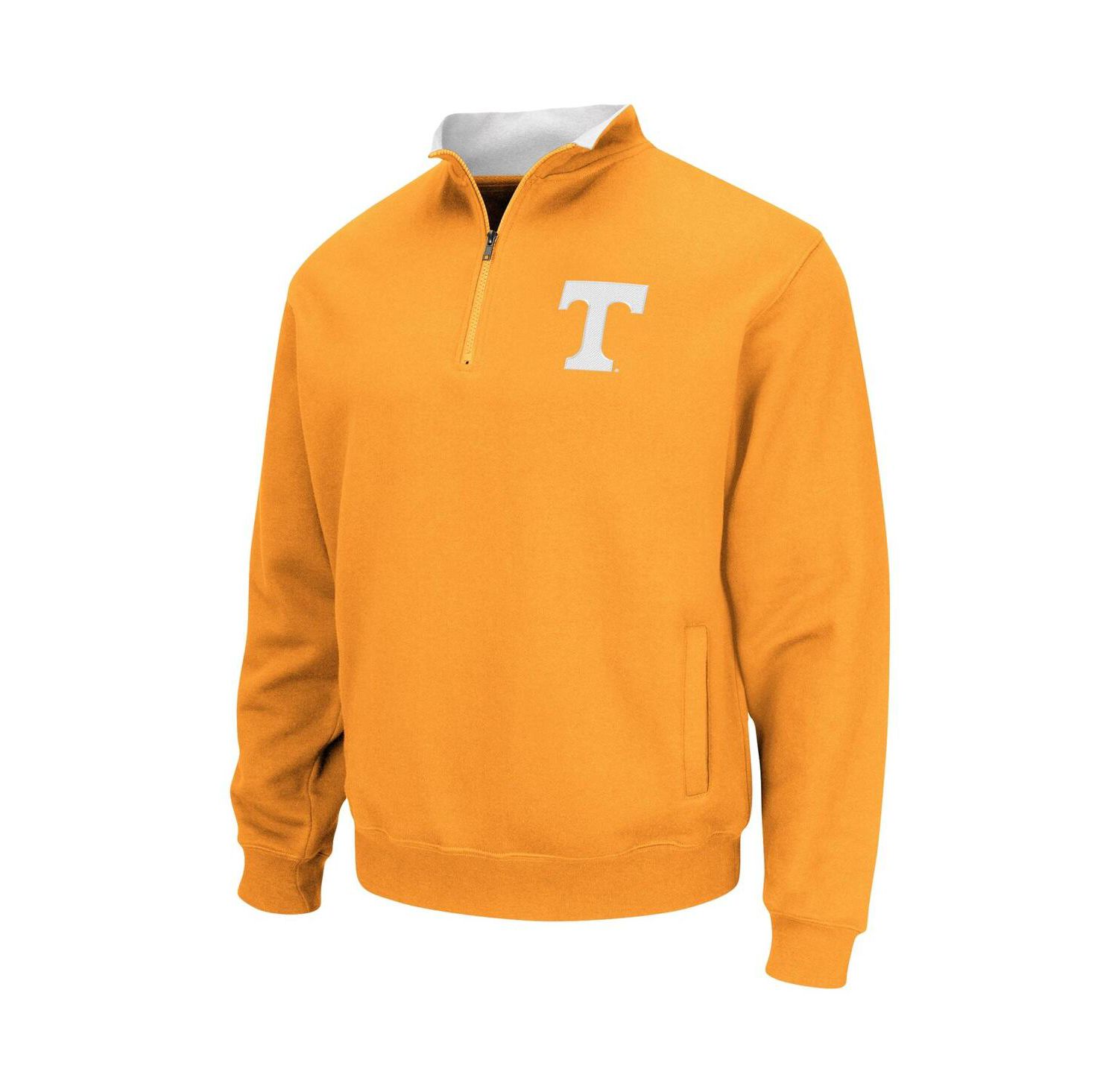 Men's Tennessee Orange Tennessee Volunteers Big and Tall Tortugas Quarter-Zip Jacket