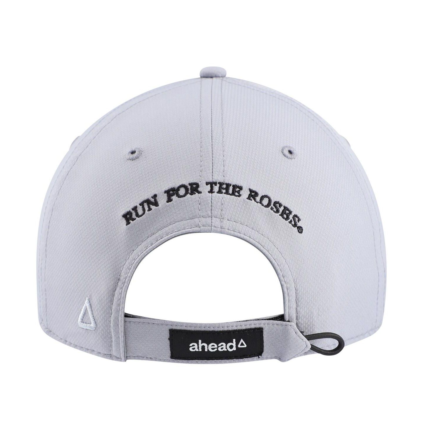 Мужская кепка Ahead Gray Kentucky Derby 150 Frio Adjustable Hat — фото 3
