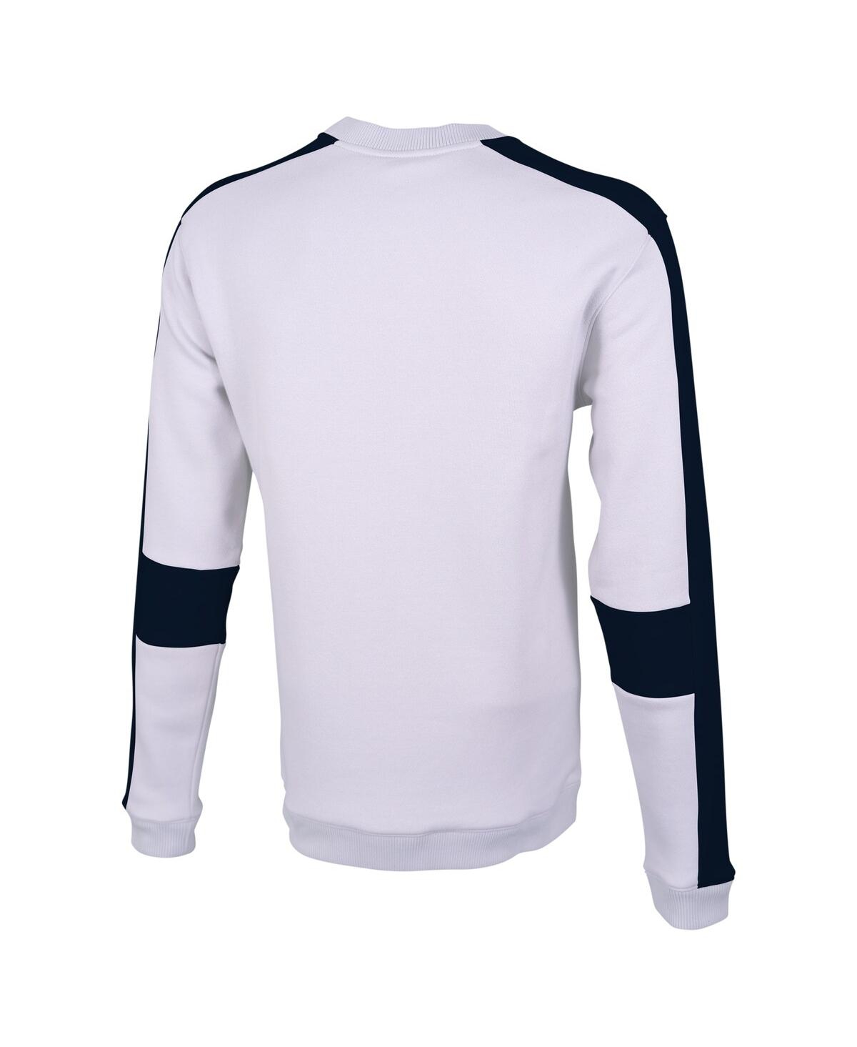 Shop Stadium Essentials Men's  White Philadelphia Union Half Time Pullover Sweatshirt