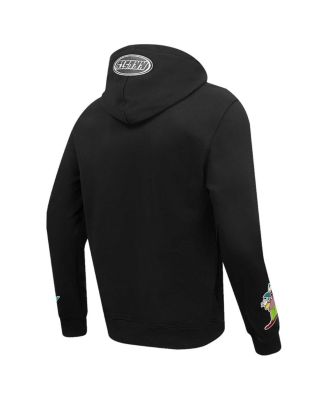 Men's Black The Simpsons Krusty Joker Pullover Hoodie