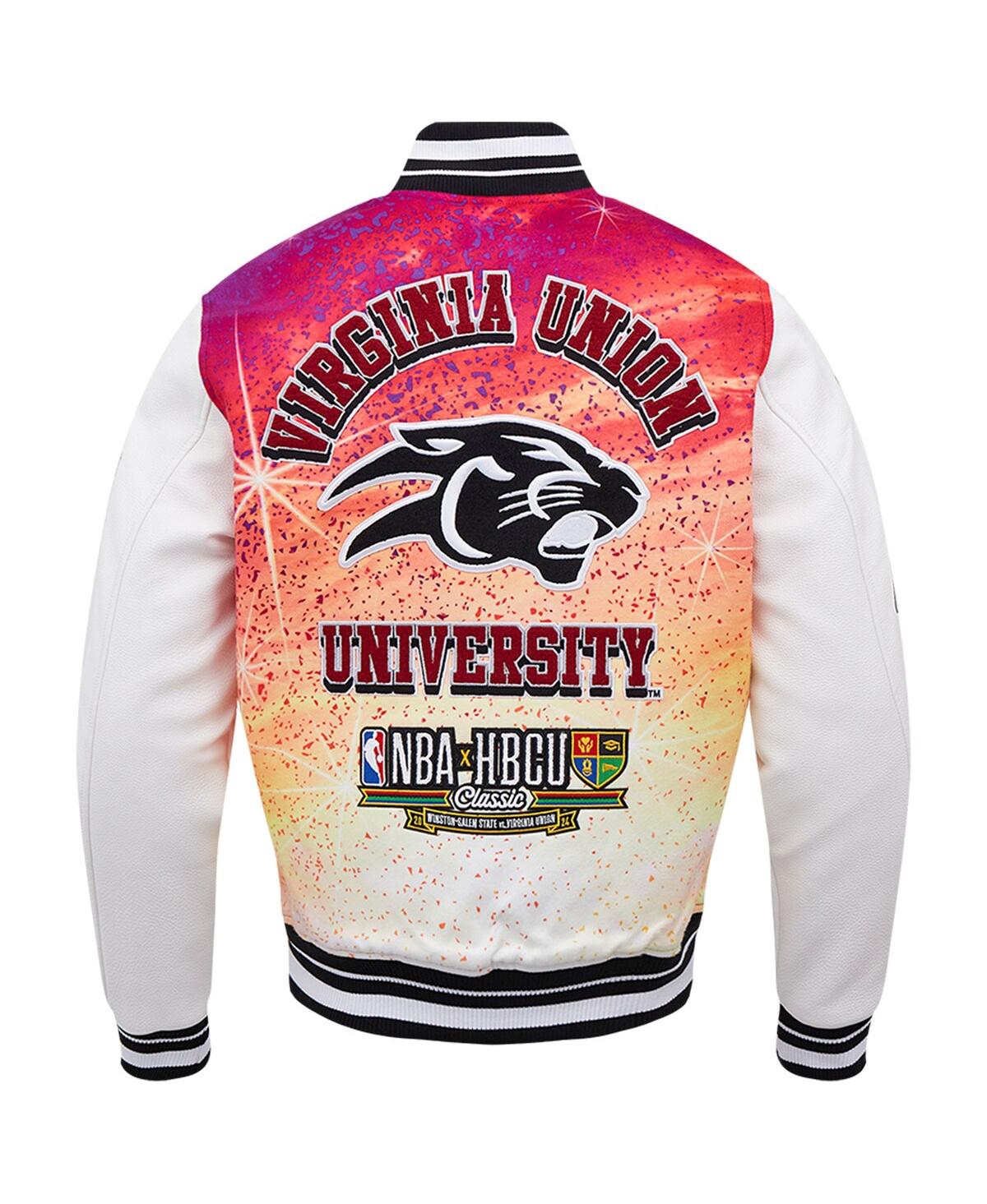 Men's Pro StandardVirginia Union University 2024 Nba All-Star Game x Hbcu Classic Varsity Full-Snap Jacket - Black