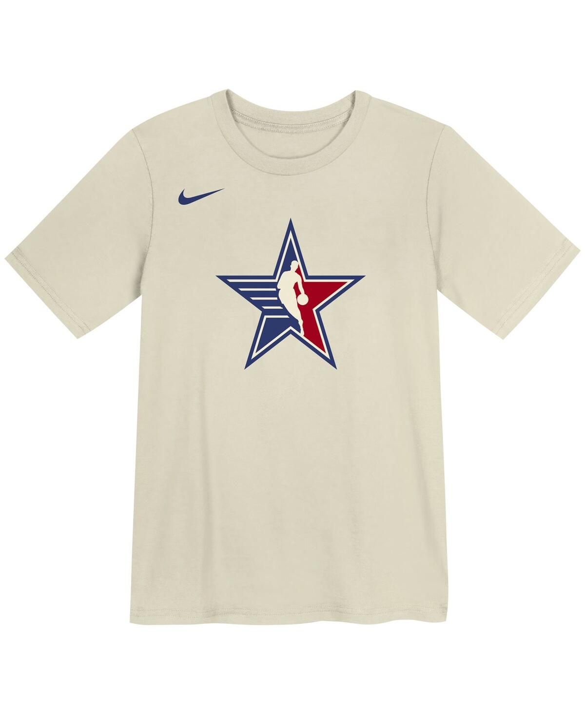 Shop Outerstuff Little Boys And Girls Cream 2024 Nba All-star Game Essential T-shirt