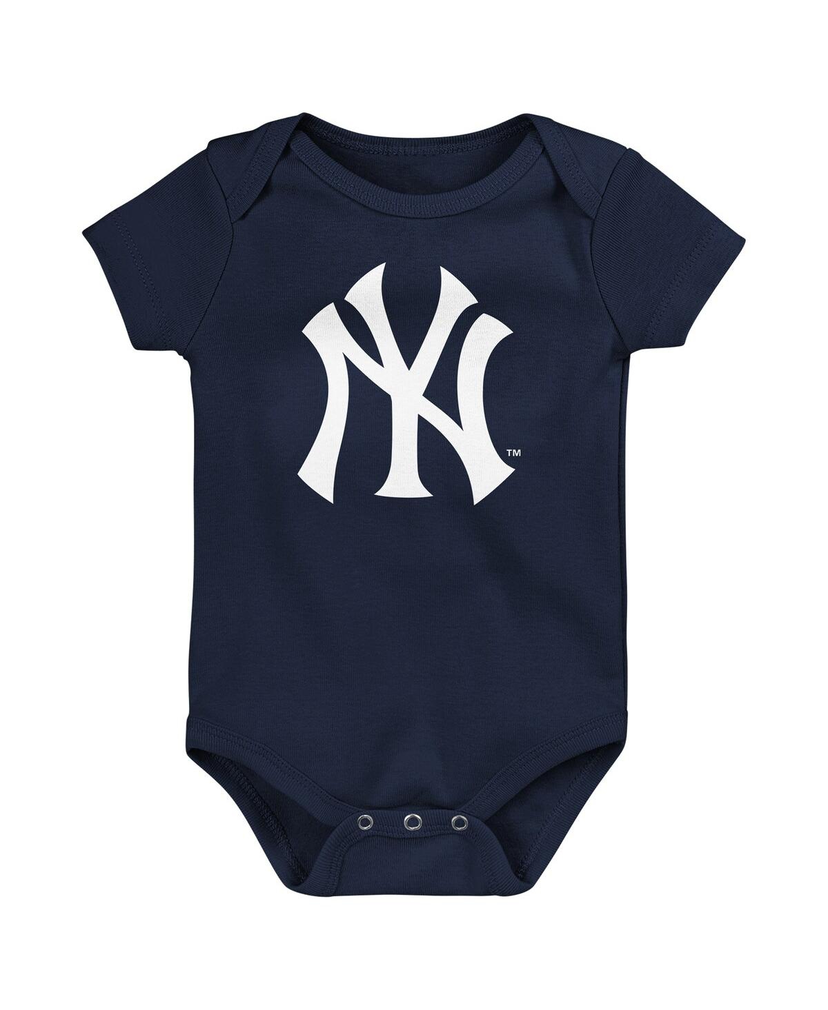 Baby Boys and Girls Outerstuff New York Yankees Fan Pennant 3-Pack Bodysuit Set
