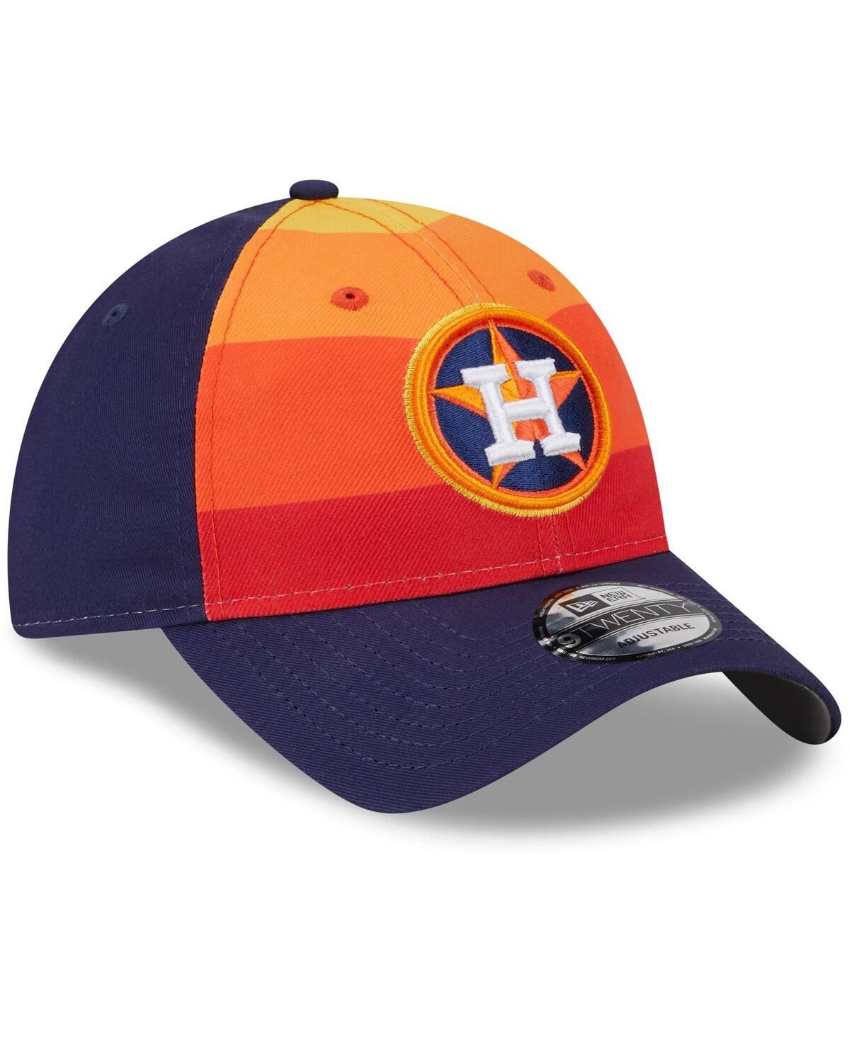 New Era Orange Houston Astros 2024 Batting Practice Low Profile 59fifty Fitted Hat In Orange