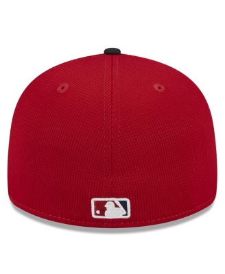 Men's Red Washington Nationals 2024 Batting Practice Low Profile 59FIFTY Fitted Hat