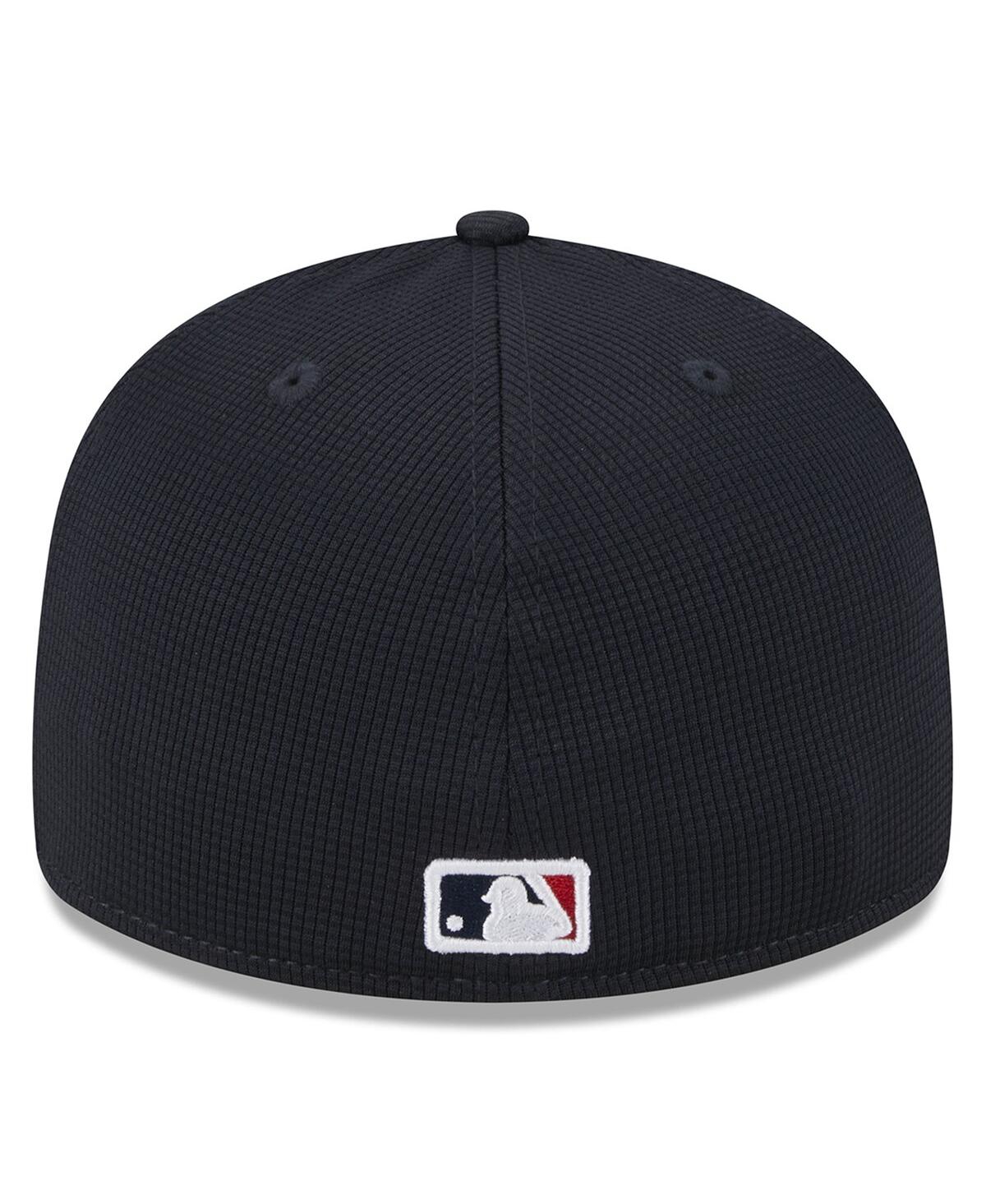 New Era White Cleveland Guardians 2024 Batting Practice 59fifty Fitted Hat In White
