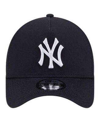 Men's Navy New York Yankees Team Color A-Frame 9FORTY Adjustable Hat