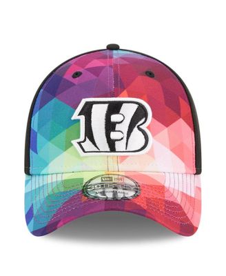 Men's Pink Cincinnati Bengals 2023 NFL Crucial Catch 39THIRTY Flex Hat