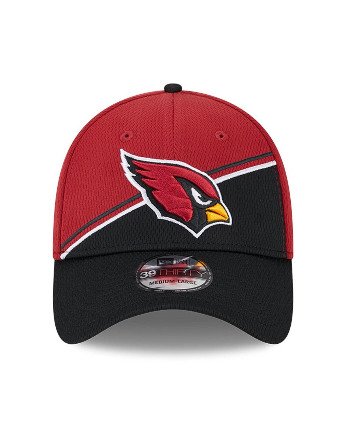 Men's New Era Black Arizona Cardinals 2023 Sideline 39THIRTY Flex Hat - Black