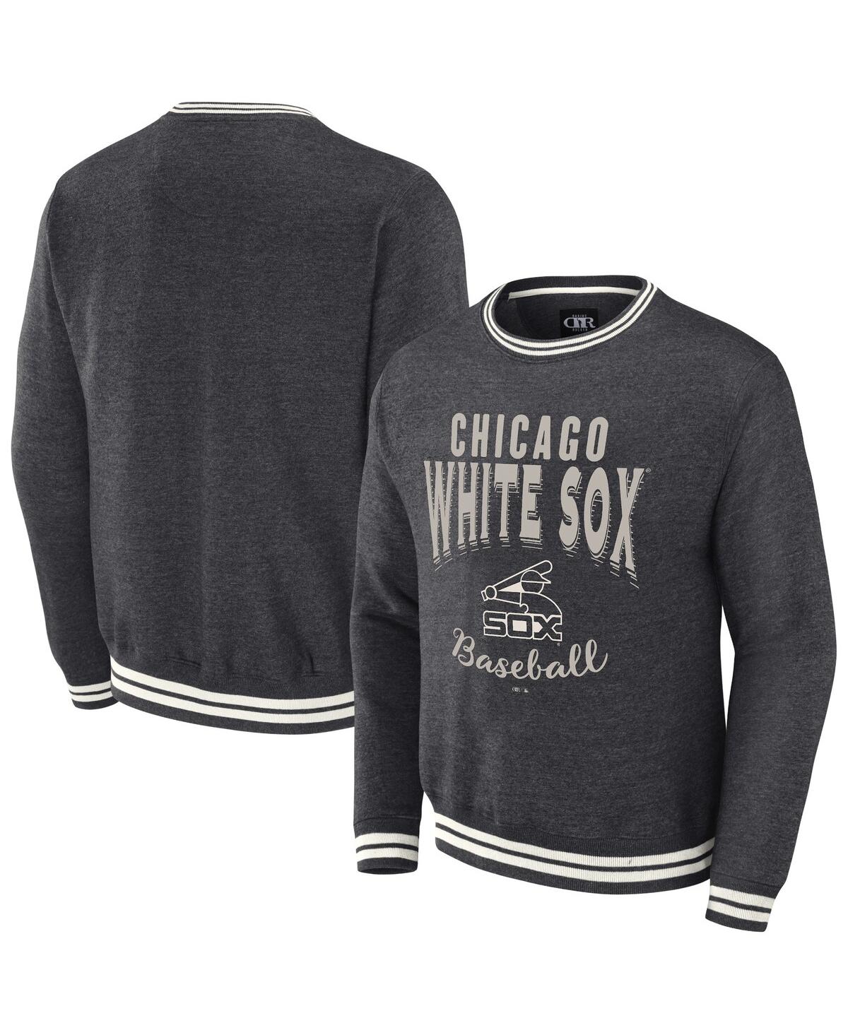 Fanatics Men's Darius Rucker Collection By  Heather Charcoal Distressed Chicago White Sox Vintage-lik