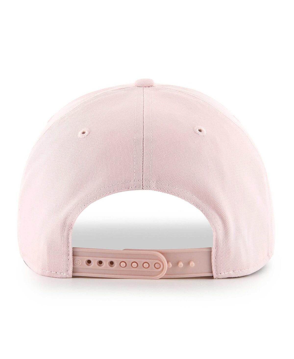 Shop 47 Brand Men's ' Pink Los Angeles Angels Wander Hitch Adjustable Hat
