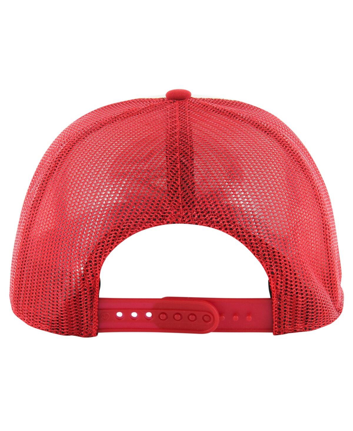 Shop 47 Brand Men's ' Red Georgia Bulldogs Freshman Trucker Adjustable Hat