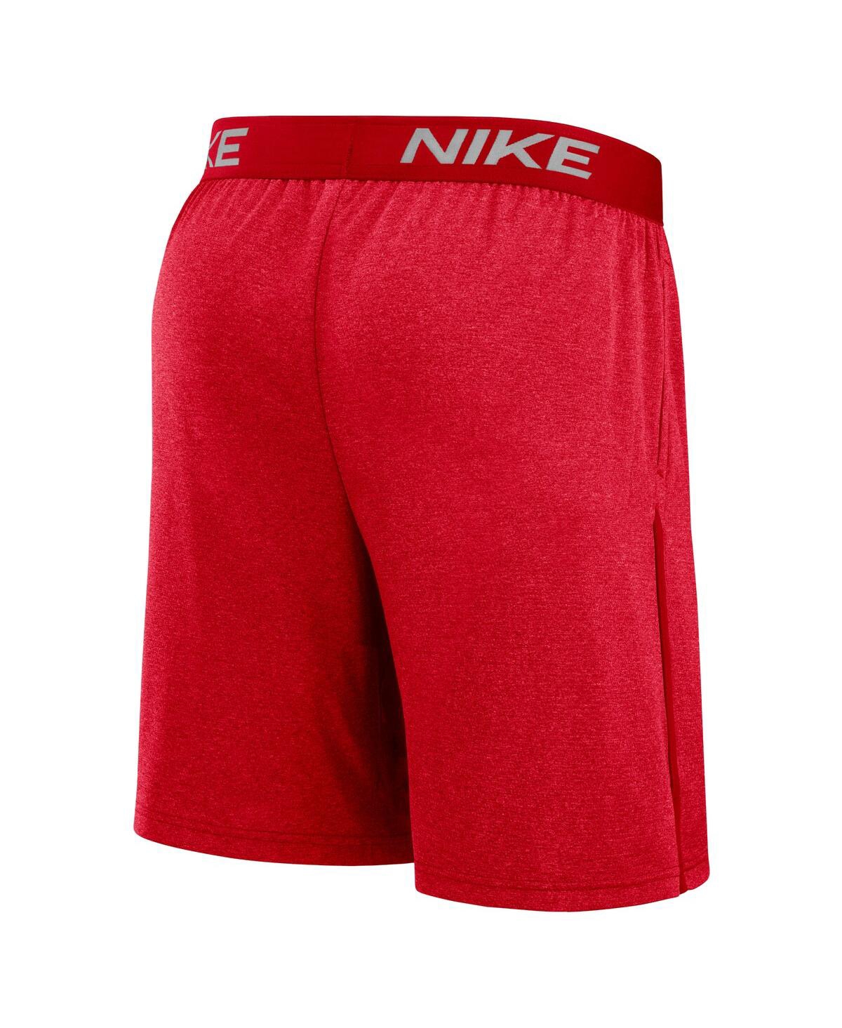 Men's NikeMiami Marlins City Connect Performance Practice Shorts - Red