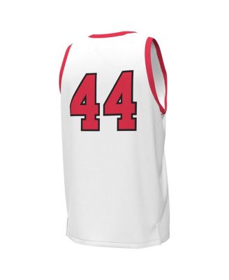 売れ筋商品|||アンダーアーマー Tシャツ トップス レディース Men's #44 White Utah Utes Replica Basketball Jersey White Under Armour Men's #44 White Utah Utes Replica Basketball