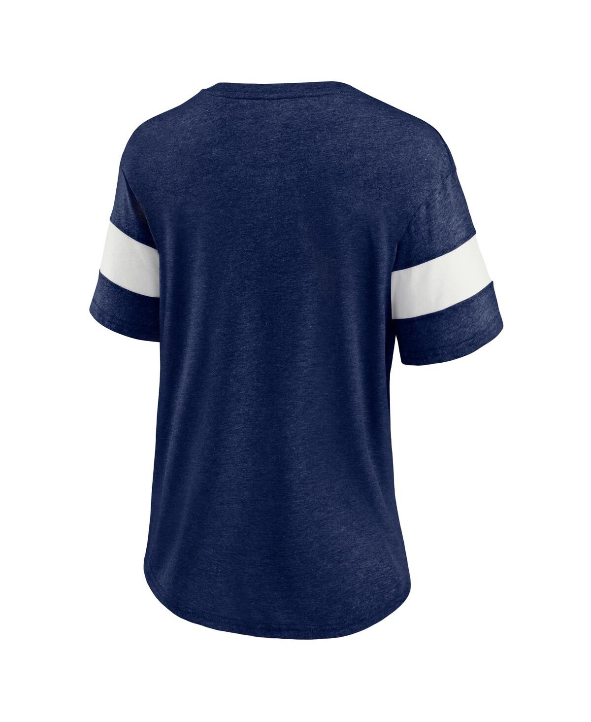 Fanatics Branded Heather Navy Seattle Kraken Special Edition 2.0 Ring The Alarm V-neck T-shirt In Heather Navy