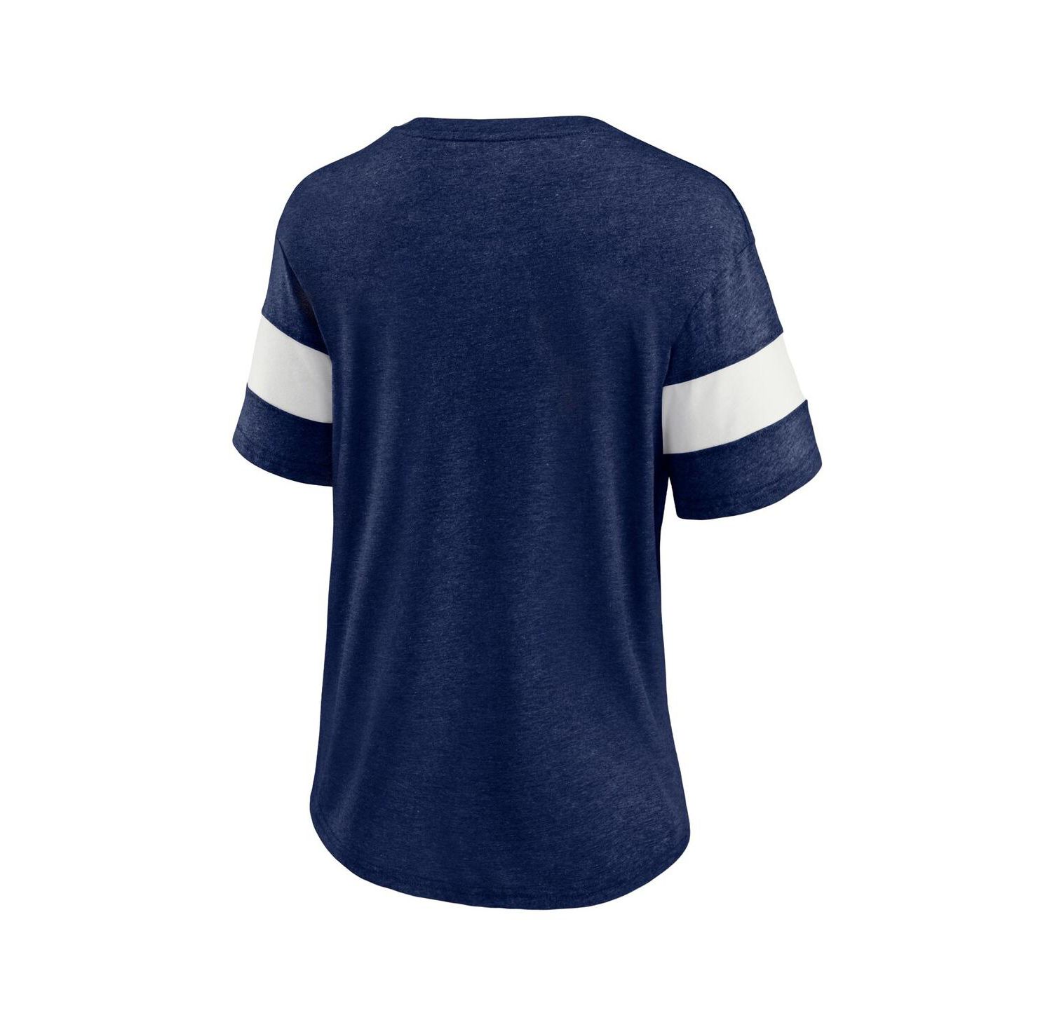Women's Heather Navy Seattle Kraken Special Edition 2.0 Ring The Alarm V-Neck T-shirt
