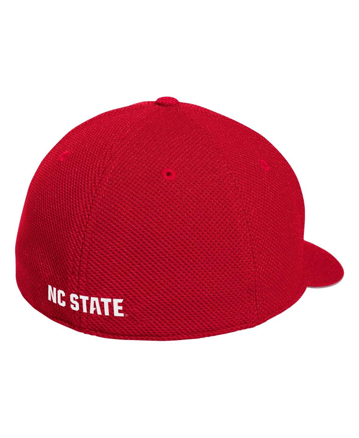 Shop Adidas Originals Men's Adidas White Nc State Wolfpack On-field Baseball Fitted Hat