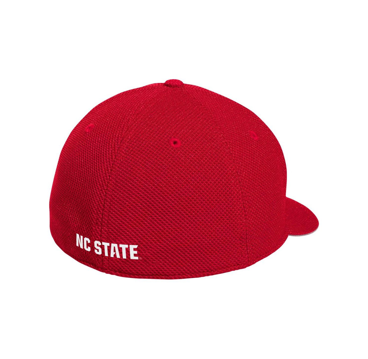 Men's White NC State Wolfpack On-Field Baseball Fitted Hat