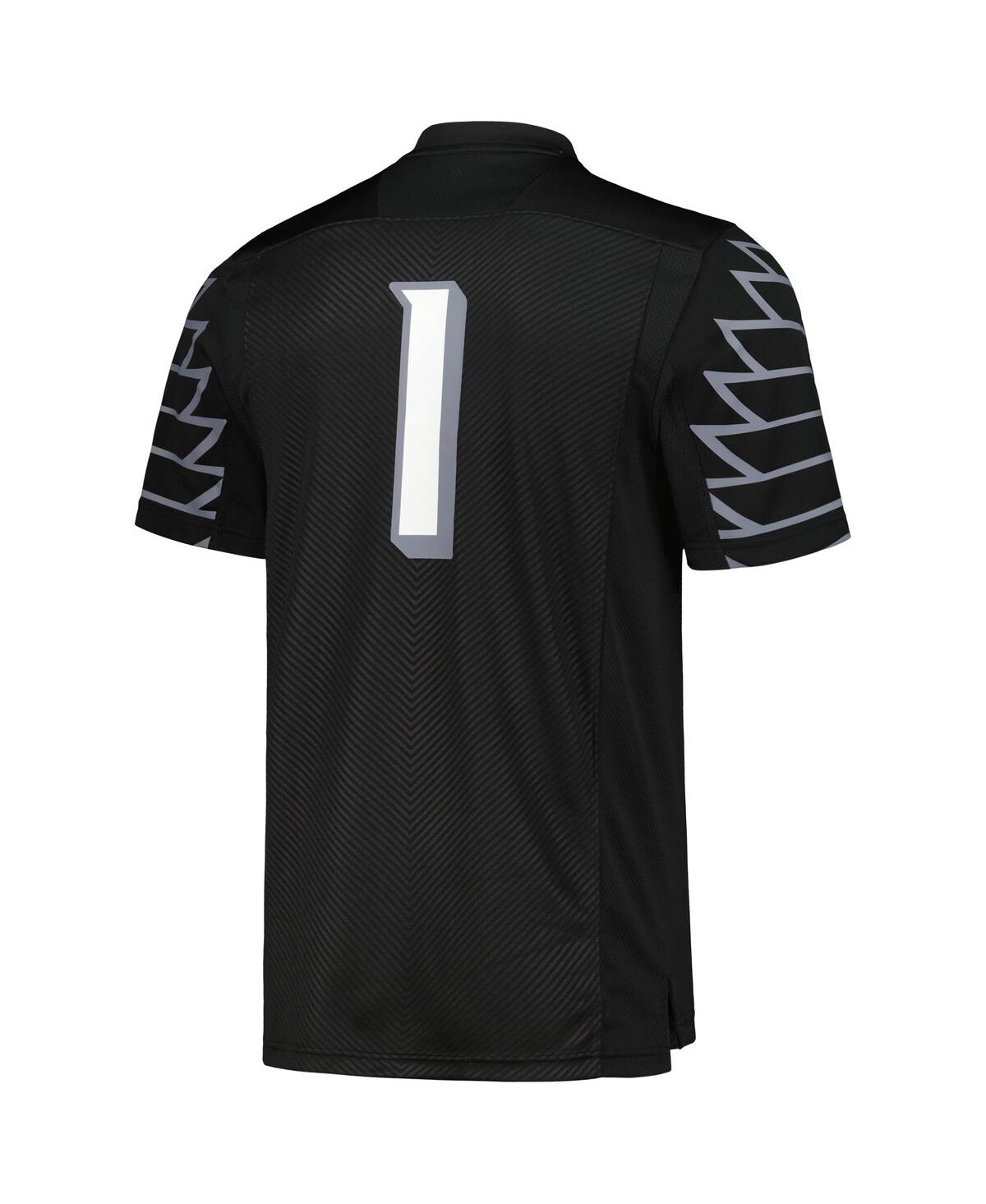 Men's adidas #1Louisville Cardinals 2023 Premier Jersey - Black