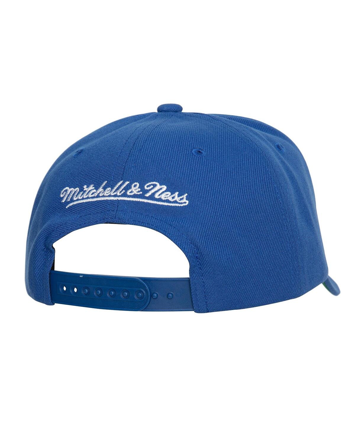Men's Mitchell & Ness Blue New York Rangers Team Ground Pro Adjustable Hat