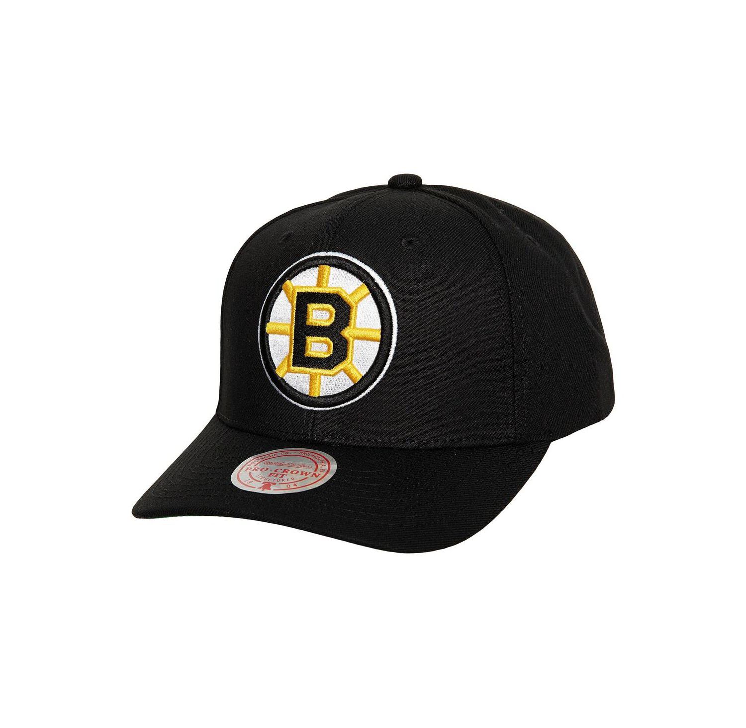 Men's Black Boston Bruins Team Ground Pro Adjustable Hat