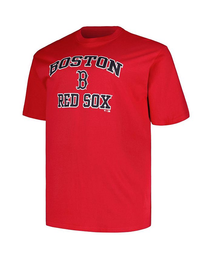 Fanatics Men #39 s Red Boston Red Sox Big and Tall Heart T shirt Macy #39 s