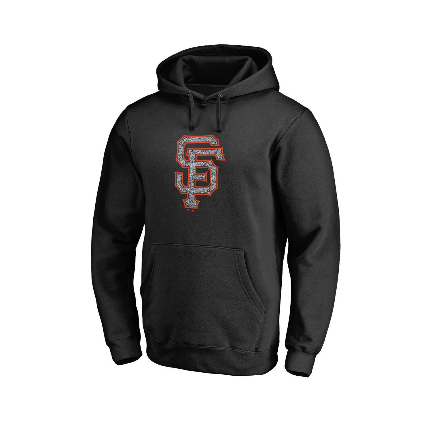 Men's Black San Francisco Giants Static Logo Pullover Hoodie
