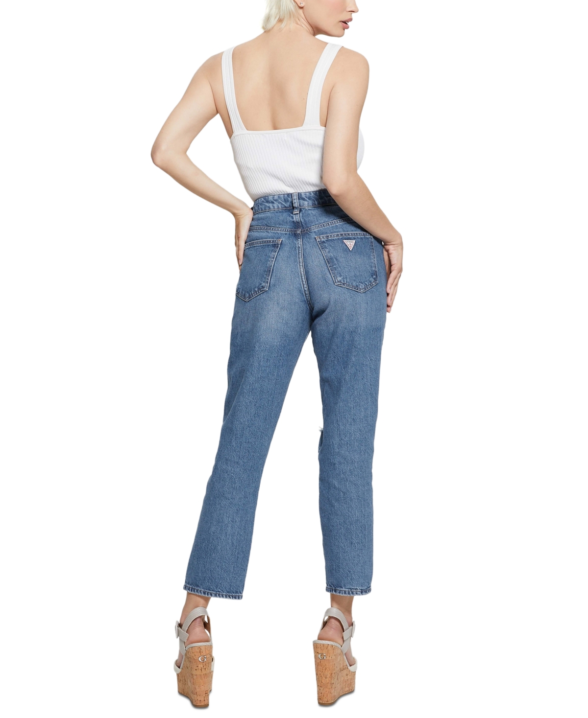 Guess Women's It Girl Straight-Leg Jeans