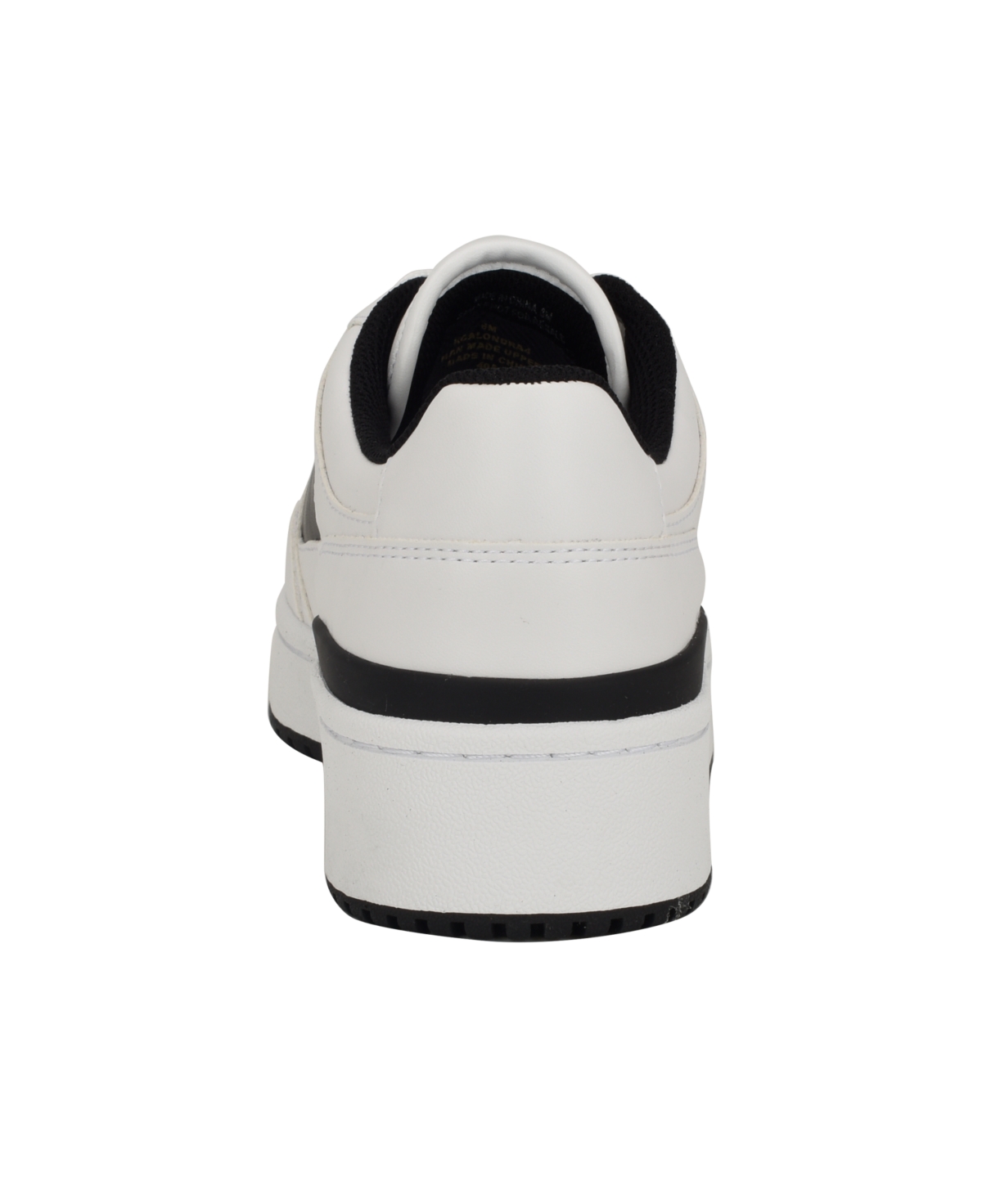 Calvin Klein Women's Alondra Casual Lace-up Sneakers In Black,white