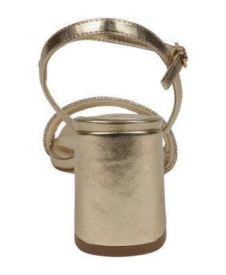 Women's Tyra Embellished Block Heel Dress Sandals