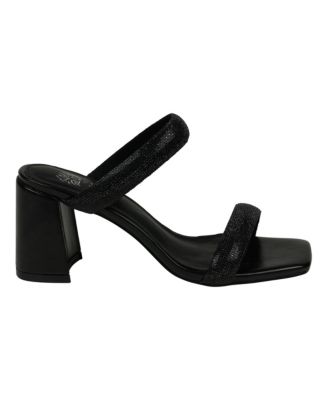 Women's Luella Embellished Double Band Heeled Sandals