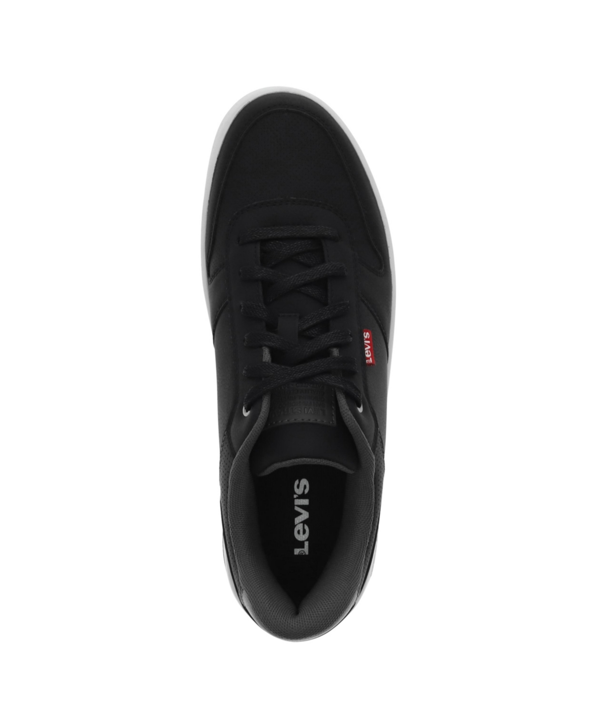 Levi's Men's Drive Low Top Cbl Fashion Athletic Lace Up Sneakers - Charcoal