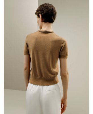 Women's Cashmere Round Neck Top