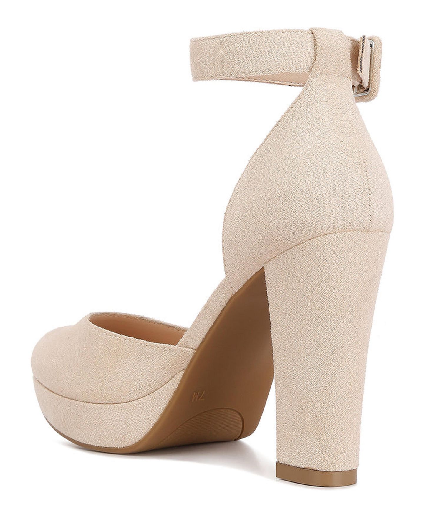 Женские сандалии London Rag Inigo Interchangeable Ankle Strap Platform, цвет: Бежевый — фото 2