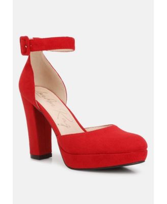 Womens Inigo Interchangeable Ankle Strap Platform Sandals