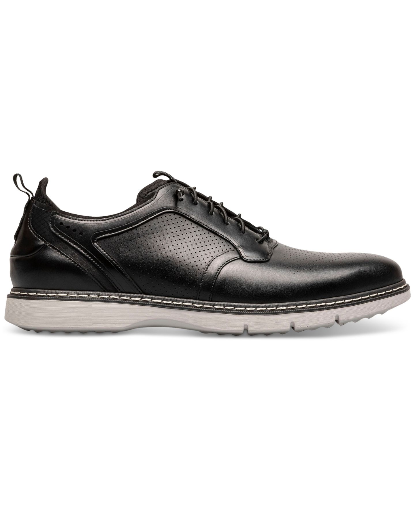 Мужские туфли Stacy Adams Sync Slip-On Hybrid Dress Shoes, цвет: Чёрный — фото 3