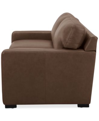 Radley 74"  Leather Apartment Sofa, Created for Macy's