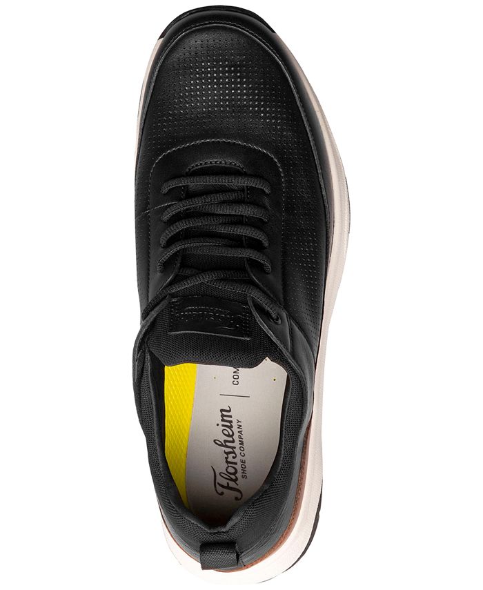 Florsheim Pace T-Toe Lace Up Sneaker in Navy | MYER
